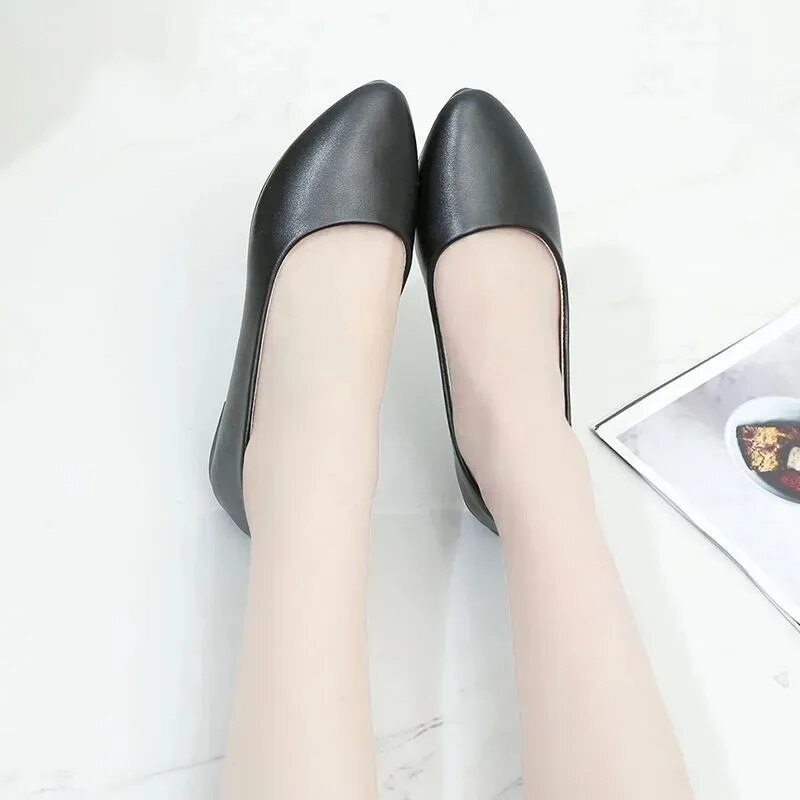 Ādas stjuarte darbs ādas apavi mīksta āda mīkstas zoles darbs vienvietīgi apavi profesionāli kravas apavi sievietēm