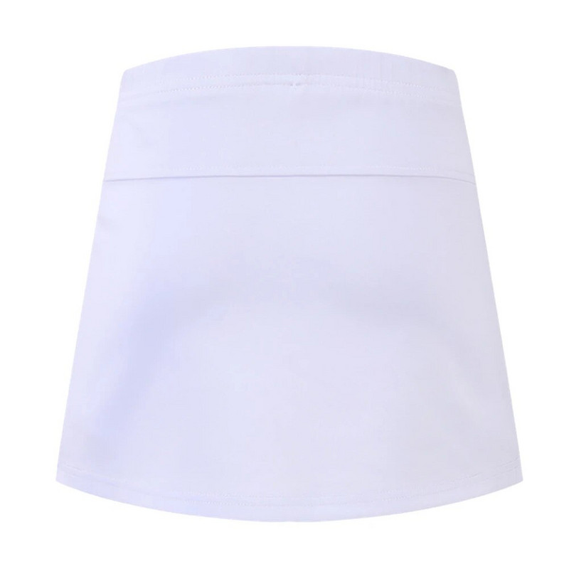 F061 Populārs vienkārša stila tenisa sporta veids ar elastīgu jostasvietu un ventilācijas atveri, 4 krāsu izvēles poliestera sieviešu svārki, golfa skriešana