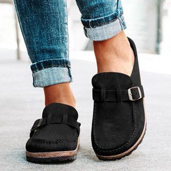 Παπούτσια Γυναικεία Ρετρό Παπούτσια Slip on Mules Γυναικεία άνετα Flats Γυναικεία Νέο Plus μέγεθος 43 Casual ανδρικά καλοκαιρινά φλατ τσόκαρα Zapatos Mujer