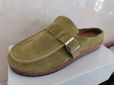 Παπούτσια Γυναικεία Ρετρό Παπούτσια Slip on Mules Γυναικεία άνετα Flats Γυναικεία Νέο Plus μέγεθος 43 Casual ανδρικά καλοκαιρινά φλατ τσόκαρα Zapatos Mujer