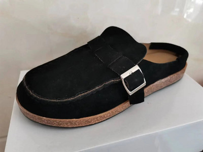 Παπούτσια Γυναικεία Ρετρό Παπούτσια Slip on Mules Γυναικεία άνετα Flats Γυναικεία Νέο Plus μέγεθος 43 Casual ανδρικά καλοκαιρινά φλατ τσόκαρα Zapatos Mujer