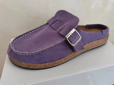 Παπούτσια Γυναικεία Ρετρό Παπούτσια Slip on Mules Γυναικεία άνετα Flats Γυναικεία Νέο Plus μέγεθος 43 Casual ανδρικά καλοκαιρινά φλατ τσόκαρα Zapatos Mujer