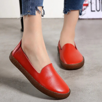 Φθινοπωρινά Flats Γυναικεία Παπούτσια Loafers  Γυναικεία Flats Slip On Γυναικεία Loafers Γυναικεία παπούτσια μοκασίνια Plus Size 35-43