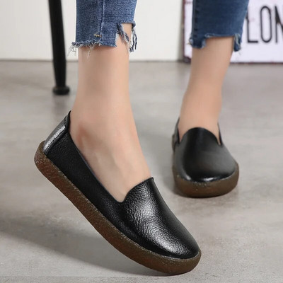 Φθινοπωρινά Flats Γυναικεία Παπούτσια Loafers  Γυναικεία Flats Slip On Γυναικεία Loafers Γυναικεία παπούτσια μοκασίνια Plus Size 35-43