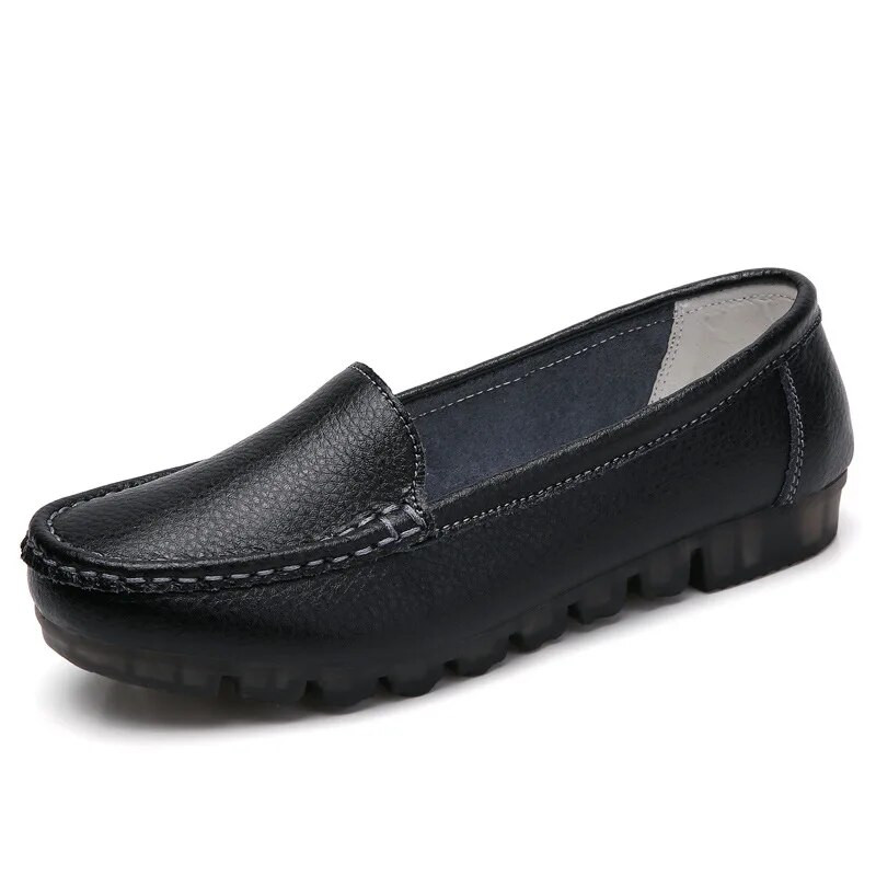 Pavasara sieviešu dzīvokļi 2023. gada rudens Sieviešu apavi Mokasīni Sieviešu apavi Ikdienas apavi Mīkstas ādas medmāsas balerīnu apavi