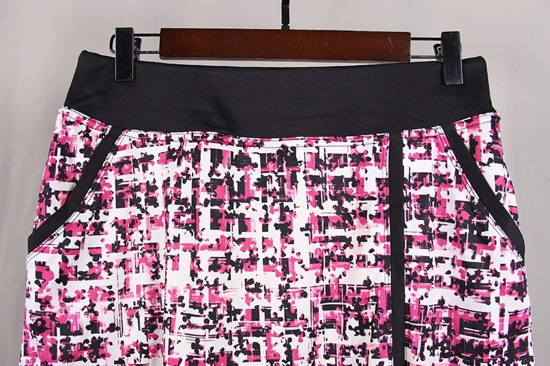 Sieviešu golfa svārki UPF50 Athletic Skort tenisa svārki ar kabatām Šorti Aktīvie golfa svārki skriešanas treniņš Sporta skorts sievietēm