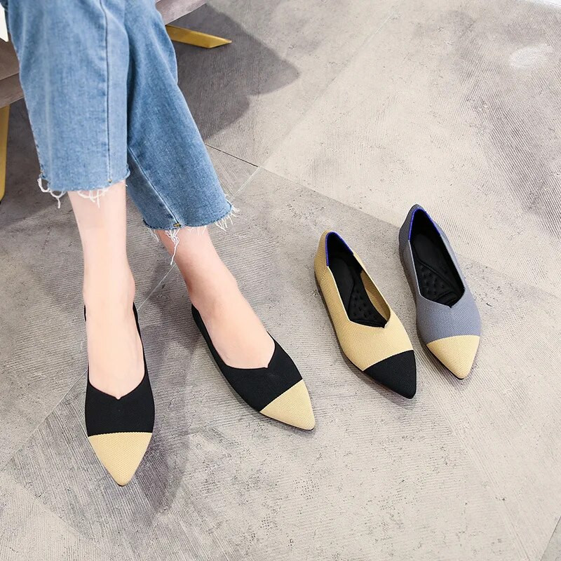 2023. gada jauns vasaras Princess sieviešu apavi pavasara un rudens neslīdoša gumijas zole elpojošs sūklis labs materiāls smails