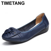 TIMETANG Plus μέγεθος Άνοιξη/Φθινόπωρο  Παπούτσια Γυναικεία Flats Εργασία Classi Fashion Bowknot Γυναικεία Casual Γυναικεία παπούτσια μπαλέτου