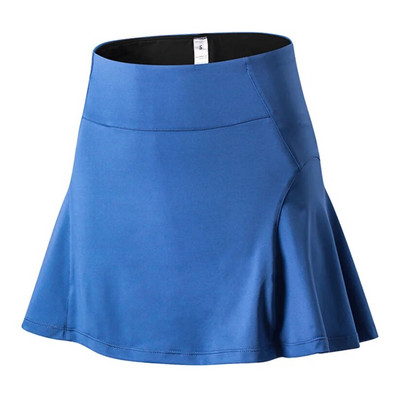 Fusta de tenis pentru femei Pantaloni pantaloni sport cu talie înaltă Fusta de yoga cu uscare rapidă Pantaloni scurți de golf de culoare solidă pentru femeie Slim Fit Fund de alergare