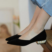 Summer Women Pumps Slip με χαμηλό τακούνι σε παπούτσια για κορίτσια Κομψά μπαλαράκια γραφείου Γυναικεία δερμάτινα loafer 2023 Μοκασίνια 39