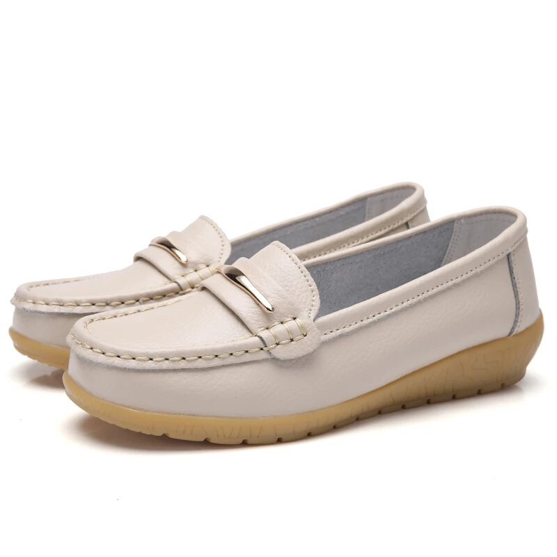 Sieviešu plakanie  slīdņi uz mokasīni Sieviešu klaipi Pavasara rudens Mātes apavi Ikdienas apavi sievietēm Lielais izmērs 35-44