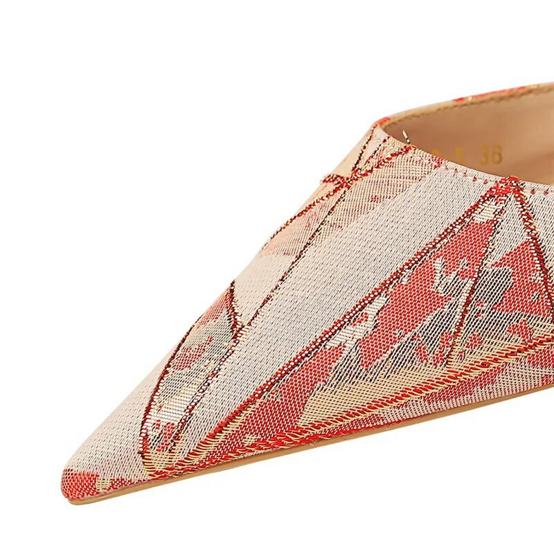 Jauni sieviešu 10,5 cm augstpapēžu kurpes Pumpas Sieviešu Stripper Stiletto Purpura auduma Scarpins Kāzu Papēži Catwalk Naktskluba ballīte Seksīgas kurpes