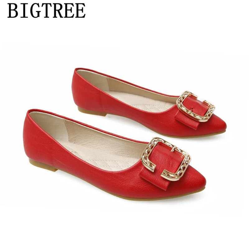 Ādas apavi sievietēm balti pavasara apavi sievietēm laivu apavi sievietēm modes melni dzīvokļi Sepatu Wanita Korea Zapatos Comodos De Mujer