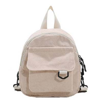 Mini rucsac pentru femei, la modă, de culoare uni, catifelat, mic, simplu, ocazional, de călătorie, de capacitate mare, durabil, pentru femei.