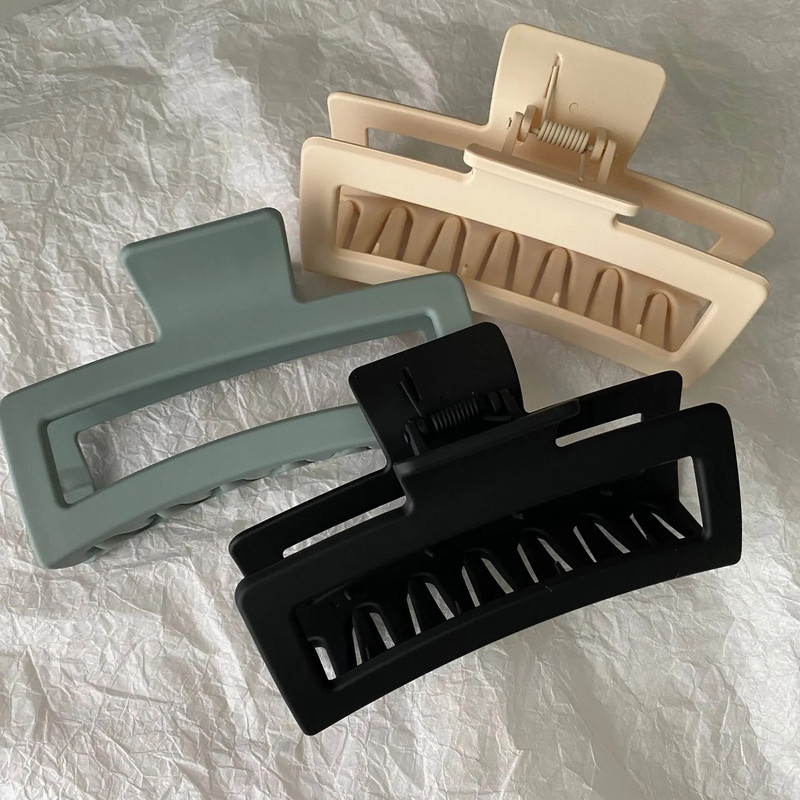 Muweordy 13cm (5,12 collas) liela izmēra matadata Krabju vintage matu nagi Moderni matu sprādzes matu aksesuāri sievietei ar bieziem matiem