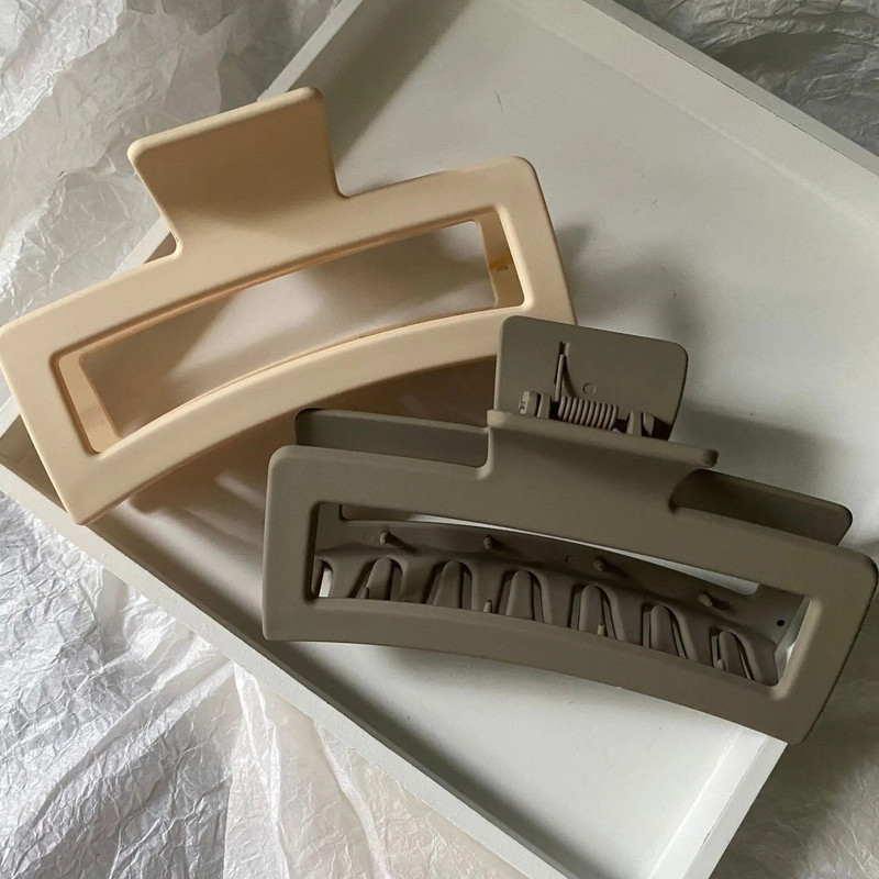 Muweordy 13cm (5,12 collas) liela izmēra matadata Krabju vintage matu nagi Moderni matu sprādzes matu aksesuāri sievietei ar bieziem matiem