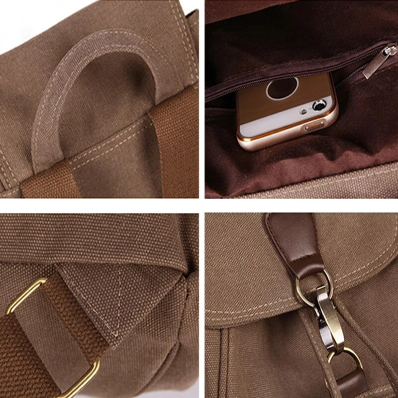 Nagy kapacitású hátizsákok, 2023, új női kültéri vászontáska, retro divatos iskolai hátizsák főiskolai divathallgatóknak