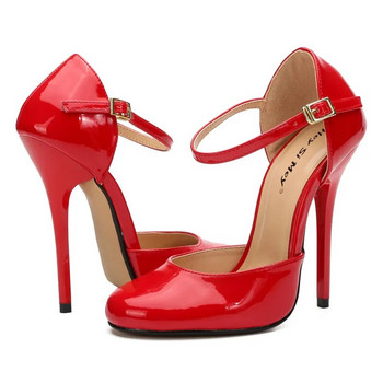 Hey Si Mey Ψηλοτάκουνα Pumps Μόδα Κόκκινο Μαύρο Τακούνι D\'Orsay Γυναικείο Σανδάλι Μεγάλο Μέγεθος 45 48 Άνοιξη Καλοκαίρι Γραφείο Γυναικεία παπούτσια