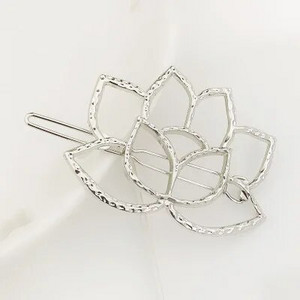 Moda multi-stil dragoste simplă clemă de păr ace din metal geometric din aliaj brățară de păr Moon hairgrip bareta fete accesoriu de păr pentru femei