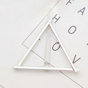 Moda multi-stil dragoste simplă clemă de păr ace din metal geometric din aliaj brățară de păr Moon hairgrip bareta fete accesoriu de păr pentru femei