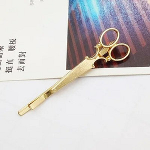 Moda multi-stil dragoste simplă clemă de păr ace din metal geometric din aliaj brățară de păr Moon hairgrip bareta fete accesoriu de păr pentru femei