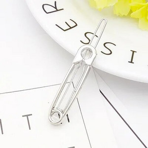 Moda multi-stil dragoste simplă clemă de păr ace din metal geometric din aliaj brățară de păr Moon hairgrip bareta fete accesoriu de păr pentru femei