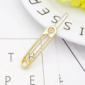 Moda multi-stil dragoste simplă clemă de păr ace din metal geometric din aliaj brățară de păr Moon hairgrip bareta fete accesoriu de păr pentru femei