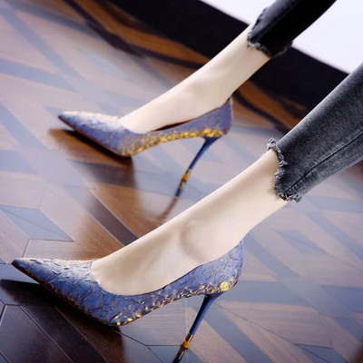 2023 Pantofi de damă de modă Pantofi de bază pentru femei cu tocuri înalte pantofi sexy de petrecere pentru femei cu tocuri subțiri cu țeapă pantofi de damă de înaltă calitate