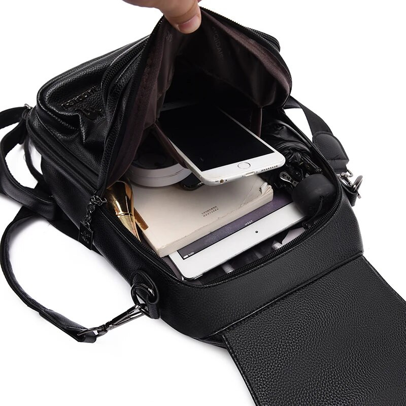 Sieviešu mugursomas dizainers augstas kvalitātes ādas sieviešu soma Modes skolas somas Daudzfunkcionālas lielas ietilpības ceļojumu mugursomas mochila