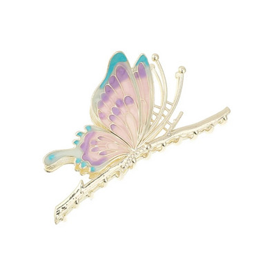Fashion Butterfly Hair Clip Geometric Hair Claw Grab Μεταλλικά αξεσουάρ μαλλιών για γυναίκες Μοντέρνα καλύμματα κεφαλής