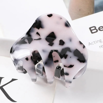Vintage Clip Crab Hair Clip Γυναικείο κλιπ μαλλιών Απλή γεωμετρία Acetate Hair Claw Κλιπ μαλλιών για κορίτσια Αξεσουάρ μαλλιών Barrettes μαλλιών