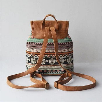 2021 New Women Printing Backpack Canvas School Τσάντες για εφήβους Τσάντα ώμου Σακίδιο ταξιδιού Σακίδιο πλάτης Bolsas Mochilas Femininas
