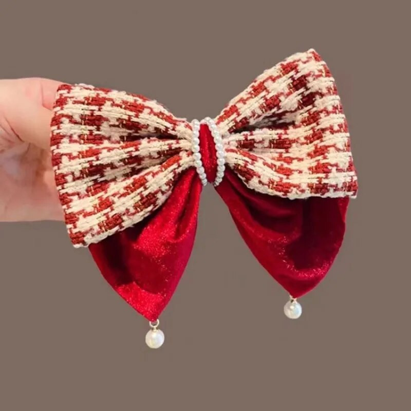 Korejas auduma lociņu matu sprādzes sievietēm, meitenēm temperamenta pavasara sprādzes, galvassegas, galvassegas. Moderni Barrette matu aksesuāri