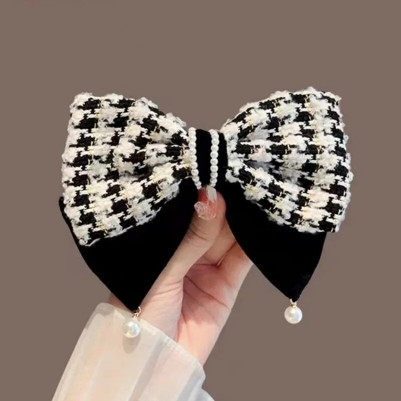 Korejas auduma lociņu matu sprādzes sievietēm, meitenēm temperamenta pavasara sprādzes, galvassegas, galvassegas. Moderni Barrette matu aksesuāri