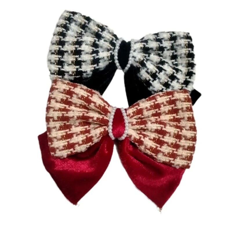 Korejas auduma lociņu matu sprādzes sievietēm, meitenēm temperamenta pavasara sprādzes, galvassegas, galvassegas. Moderni Barrette matu aksesuāri