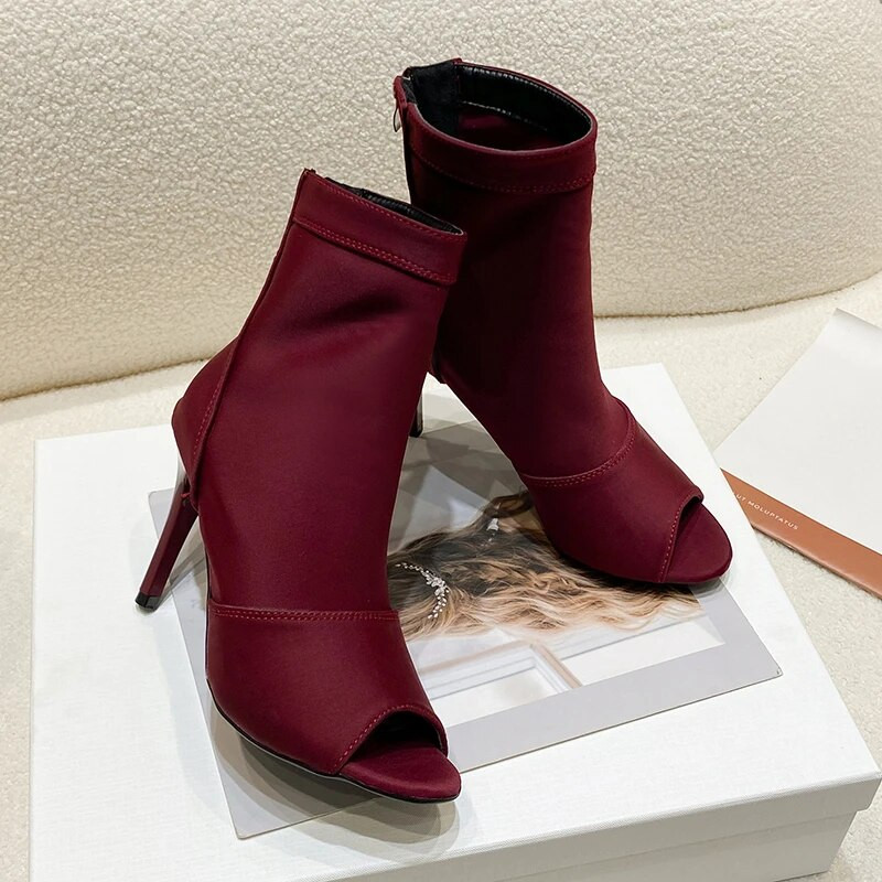 Papēžu kurpes Pieaugušajiem, Puika ar rāvējslēdzēju Modes Pārvalks Papēdis Sieviešu sandales Elegantas Sexy Šņorējamas Deju Kurpes Sieviešu Apavi ar papēžiem Peep Toe Trends