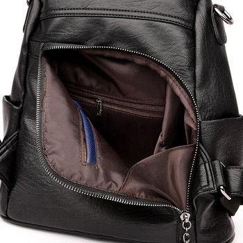 Γυναικεία Αδιάβροχη Αντικλεπτική Δερμάτινη τσάντα πλάτης 2022 Τσάντες ώμου για κορίτσια Πολυλειτουργικά σακίδια ταξιδιού μεγάλης χωρητικότητας Mochilas