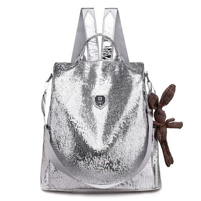 2023 Fashion Anti Theft Γυναικείες τσάντες πλάτης Σχολικές τσάντες ταξιδιού μεγάλης χωρητικότητας Μαλακό δέρμα Casual Lides Τσάντα ώμου Τσάντα M Ochila