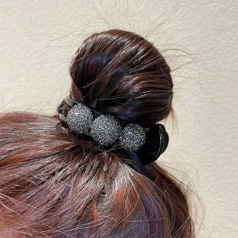 Akrila kalnu strēles priekšgala matu spīle sievietēm, kotletes galvai fiksēti matu veidošanas rīki, matu sprādzes matu aksesuāri, zirgastes sprādze