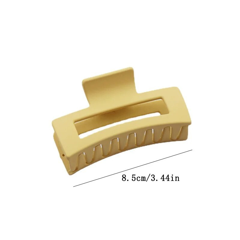 Jauns korejiešu sieviešu meiteņu plastmasas matu spīles matu sprādzes galvassegas liela izmēra matadata Krabis Barrette modes matu aksesuāri, rotājumi