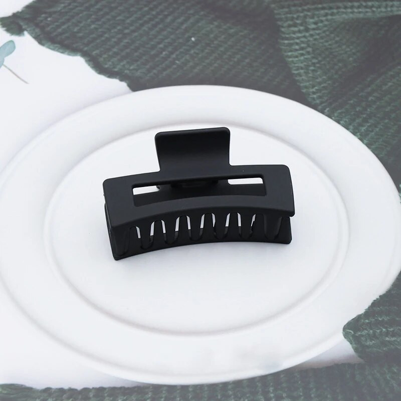 Jauns korejiešu sieviešu meiteņu plastmasas matu spīles matu sprādzes galvassegas liela izmēra matadata Krabis Barrette modes matu aksesuāri, rotājumi