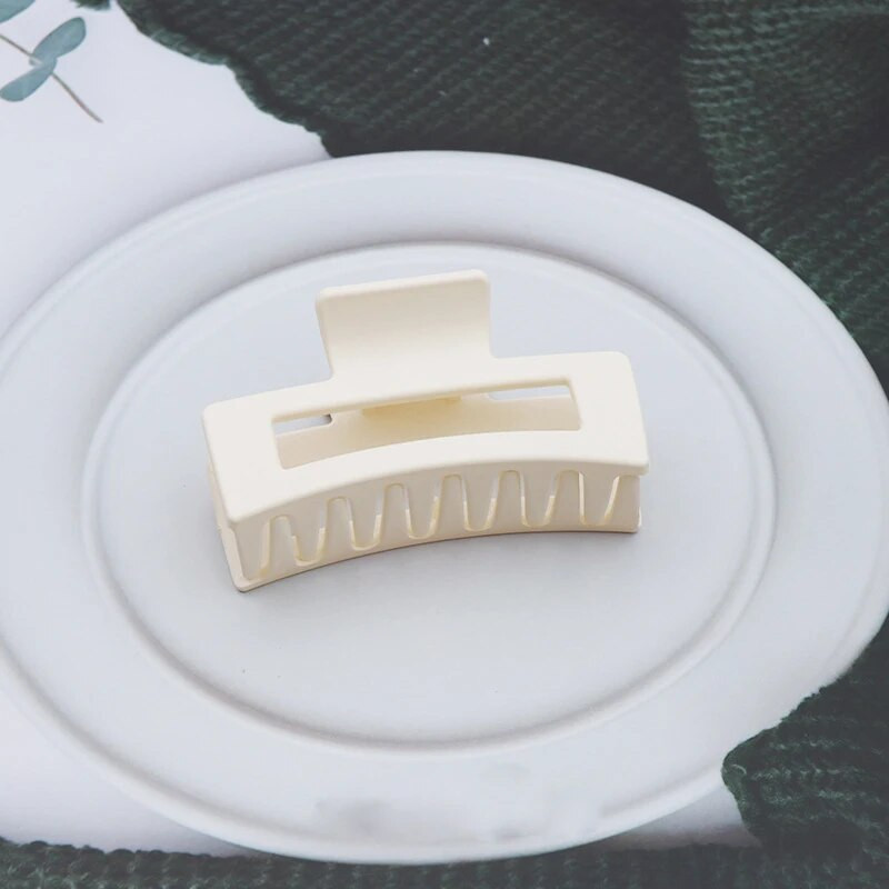 Jauns korejiešu sieviešu meiteņu plastmasas matu spīles matu sprādzes galvassegas liela izmēra matadata Krabis Barrette modes matu aksesuāri, rotājumi