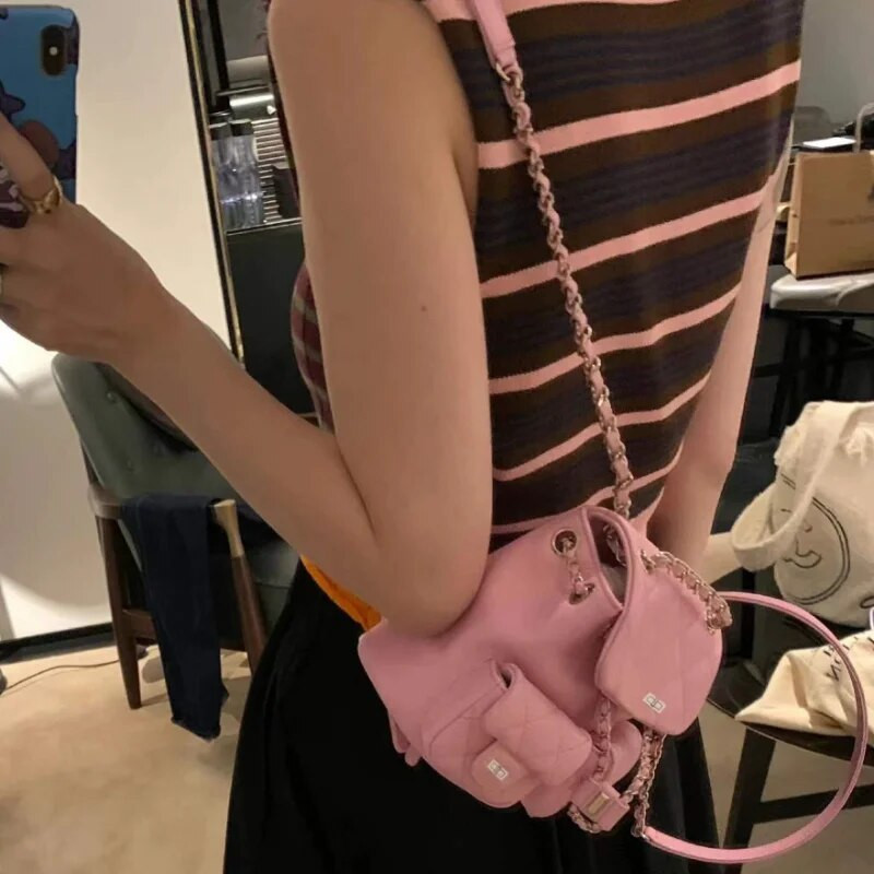 Pavasara un vasaras jauna moderna korejiešu stila daudzpusīga biznesa mugursoma pilsētas vienkārša liela ietilpība retro vienkrāsas mugursoma priekš