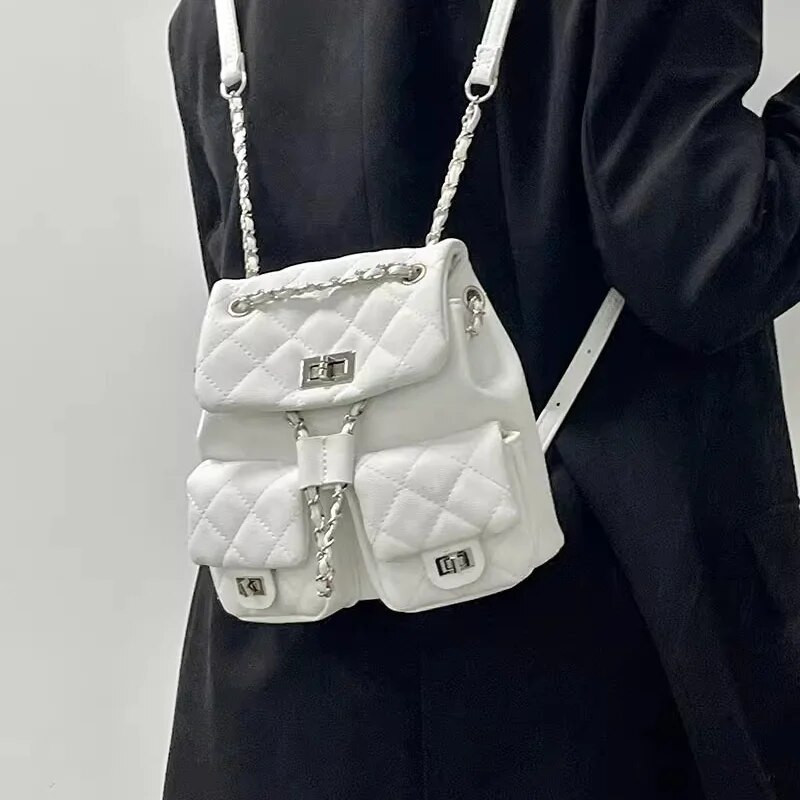 Pavasara un vasaras jauna moderna korejiešu stila daudzpusīga biznesa mugursoma pilsētas vienkārša liela ietilpība retro vienkrāsas mugursoma priekš