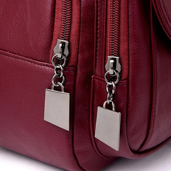 ГОРЕЩИ 6 цветни дамски раници Дамски кожени раници Дамски ученически раници Дамски чанти през рамо за тийнейджърки Пътнически гръб