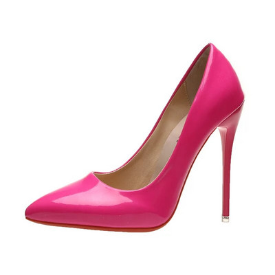 Pompe de damă pantofi cu toc înalt degradat sexy 10 cm 12 cm tocuri subțiri cu vârf ascuțit pantofi de nuntă pentru femei cu platformă mărime mare 45
