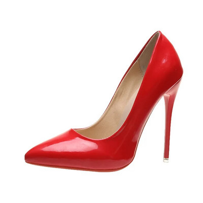 Pompe de damă pantofi cu toc înalt degradat sexy 10 cm 12 cm tocuri subțiri cu vârf ascuțit pantofi de nuntă pentru femei cu platformă mărime mare 45