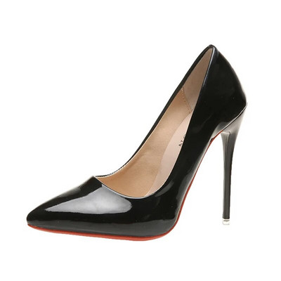 Pompe de damă pantofi cu toc înalt degradat sexy 10 cm 12 cm tocuri subțiri cu vârf ascuțit pantofi de nuntă pentru femei cu platformă mărime mare 45