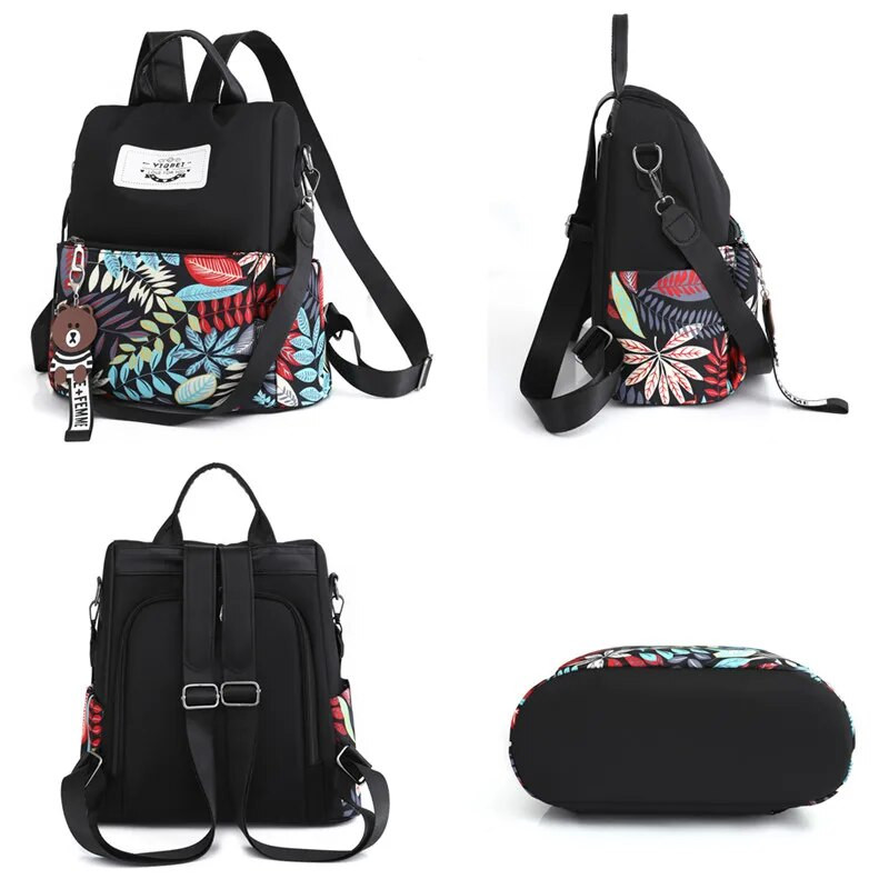 Vienkrāsains dizains 2023. gada jauna sieviešu mugursoma, grezna dizaina augstas kvalitātes ādas sieviešu mugursoma studentu soma Bolsos