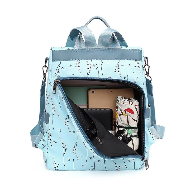 Εκτύπωση Γυναικείο σακίδιο πλάτης Μόδα Γυναικεία Αντικλεπτική Τσάντα Πλάτης Γυναικεία Σακίδιο Ταξιδίου